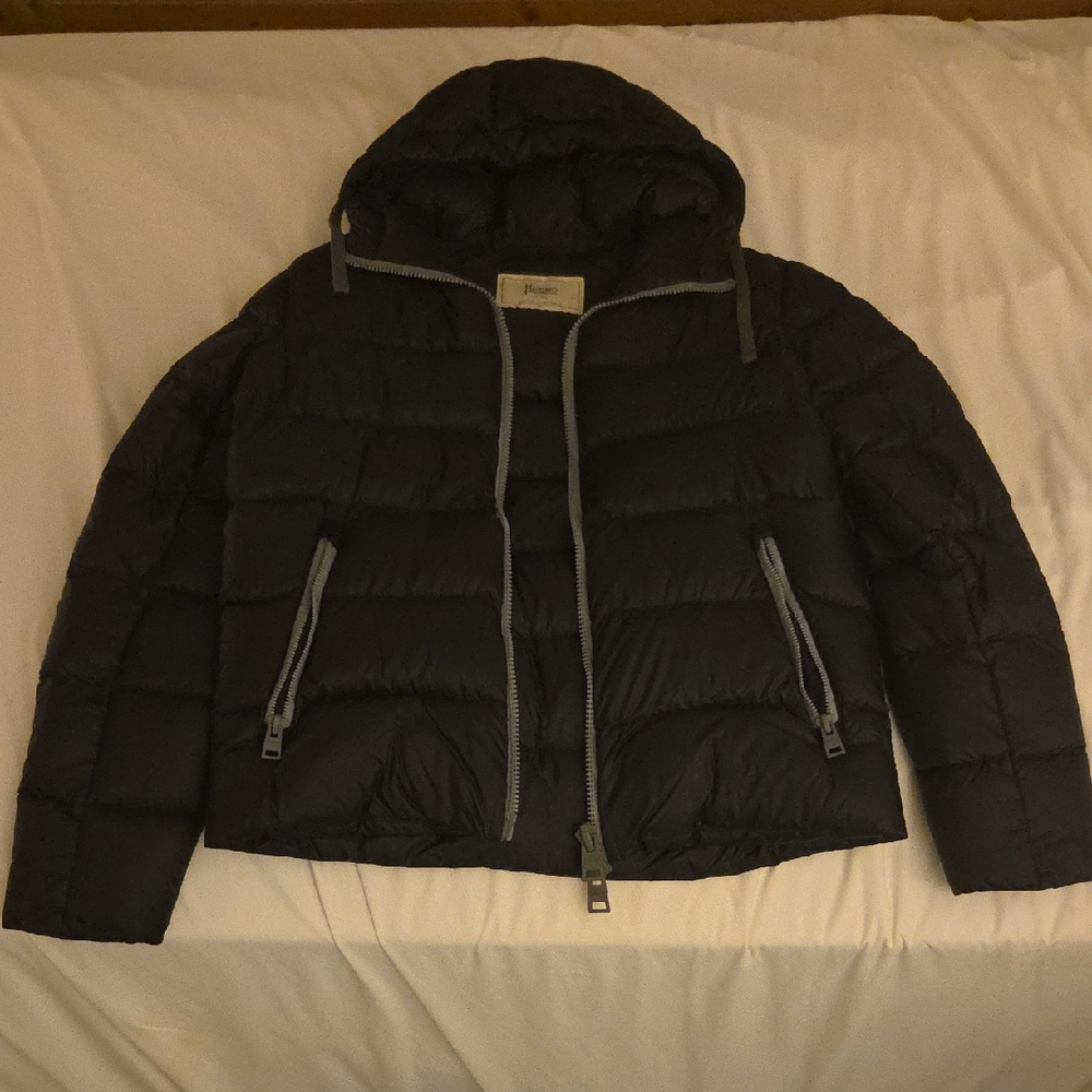 Herno Down Black Puffer Jacket